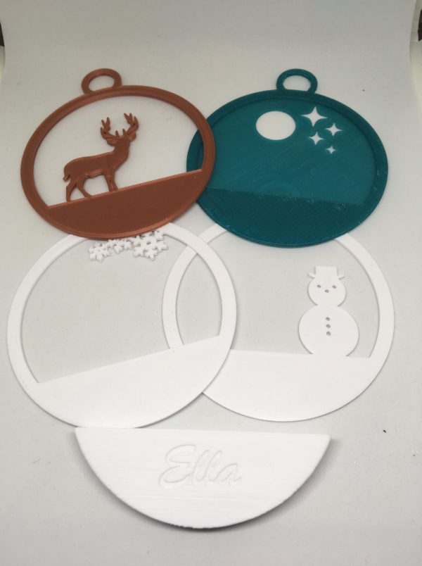 Snow Scene Ornament - Image 2