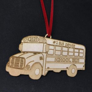 #1 Bus Driver Ornament