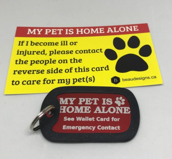 Emergency Contact Kit - My Pet Is Home Alone