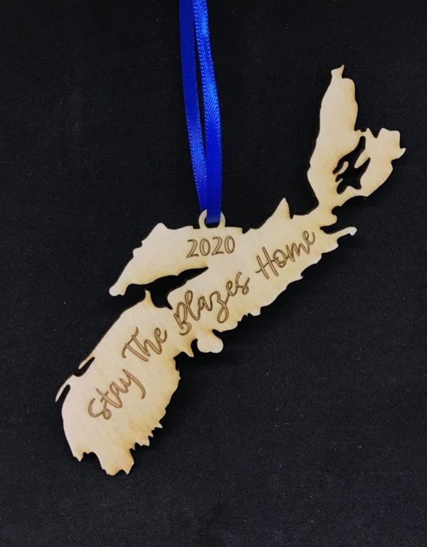 Nova Scotia - Stay the Blazes Home Ornament