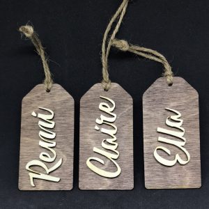 Stocking tags