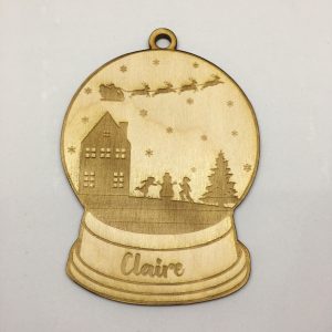 Snow Globe Ornament